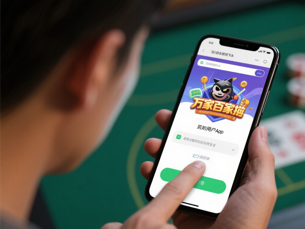 不久前，用户A尝试下载万象百家乐app，但误点进了