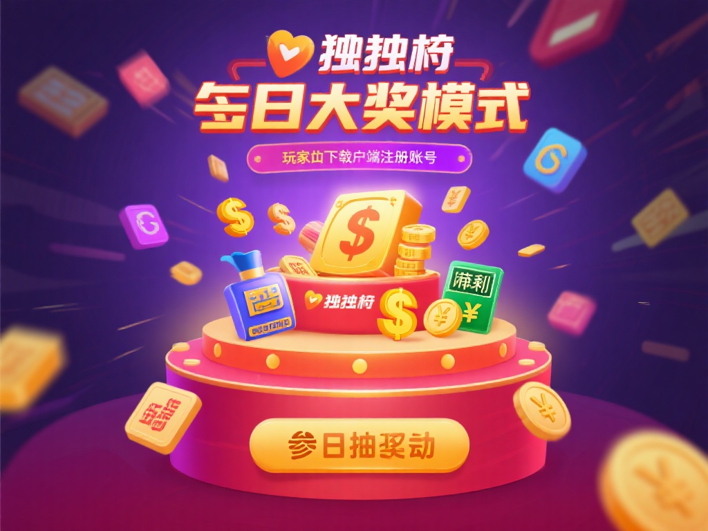独特的每日大奖模式：玩家只需下载客户端注册账号，即