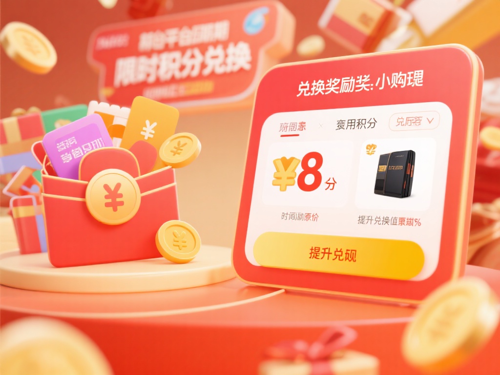 兑换丰厚奖励的小窍门
当您的积分到达一定数量时，