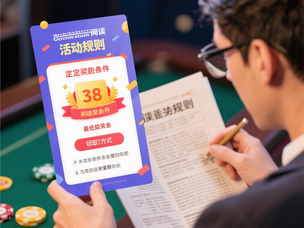 仔细阅读活动规则
每一项活动规则都会明确界定奖励