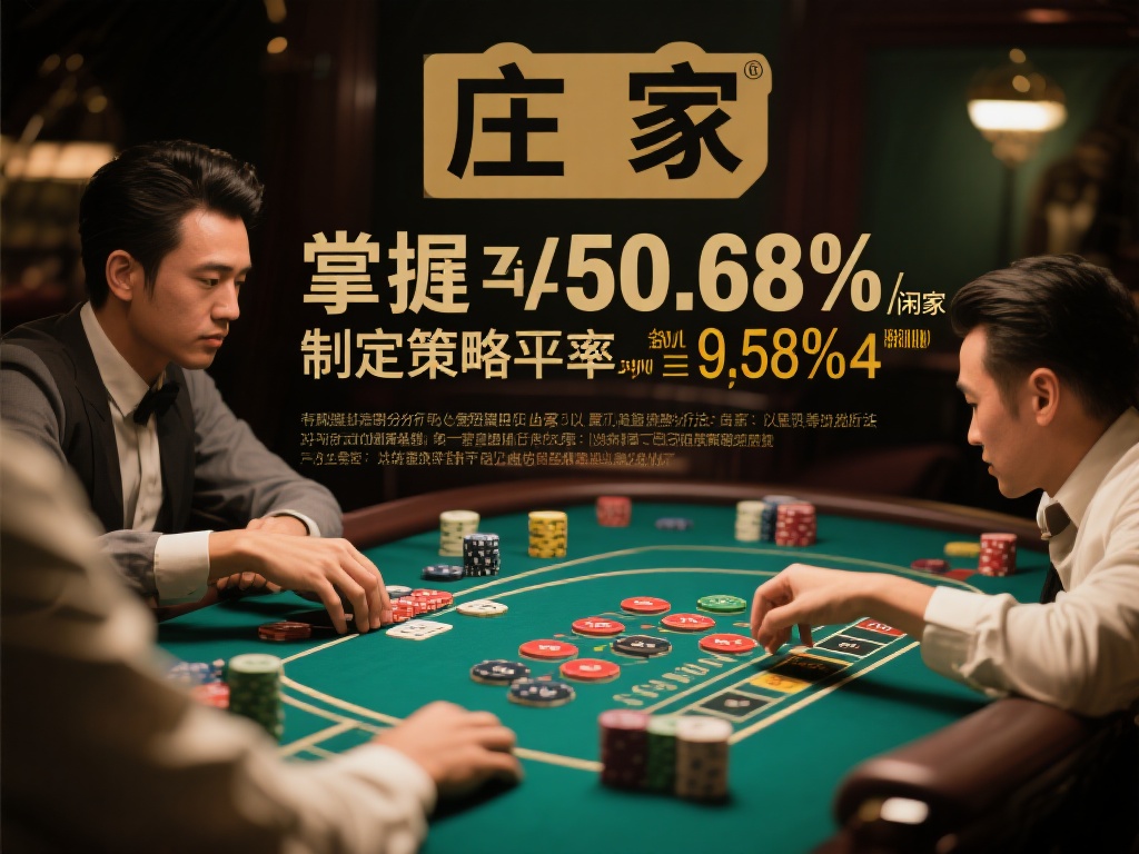 掌握胜率是制定策略的第一步。一般来说，“庄家”的胜
