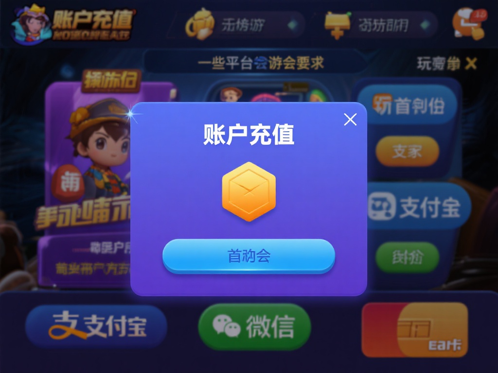 账户充值：一些平台会要求玩家进行首次充值。选择合适