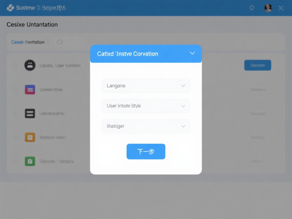 完成安装配置：软件一般会提供自定义安装选项，在这里