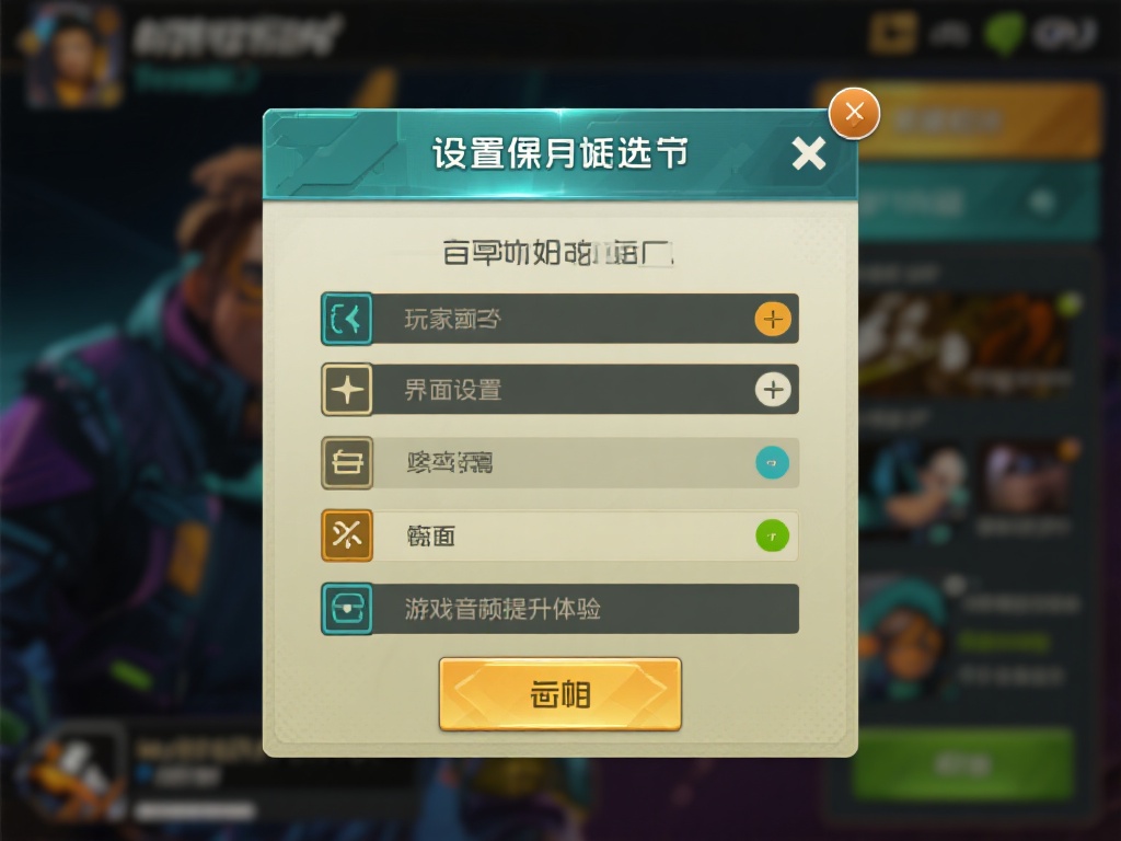 设置偏好选项：进入游戏后，玩家可根据个人需求调整界