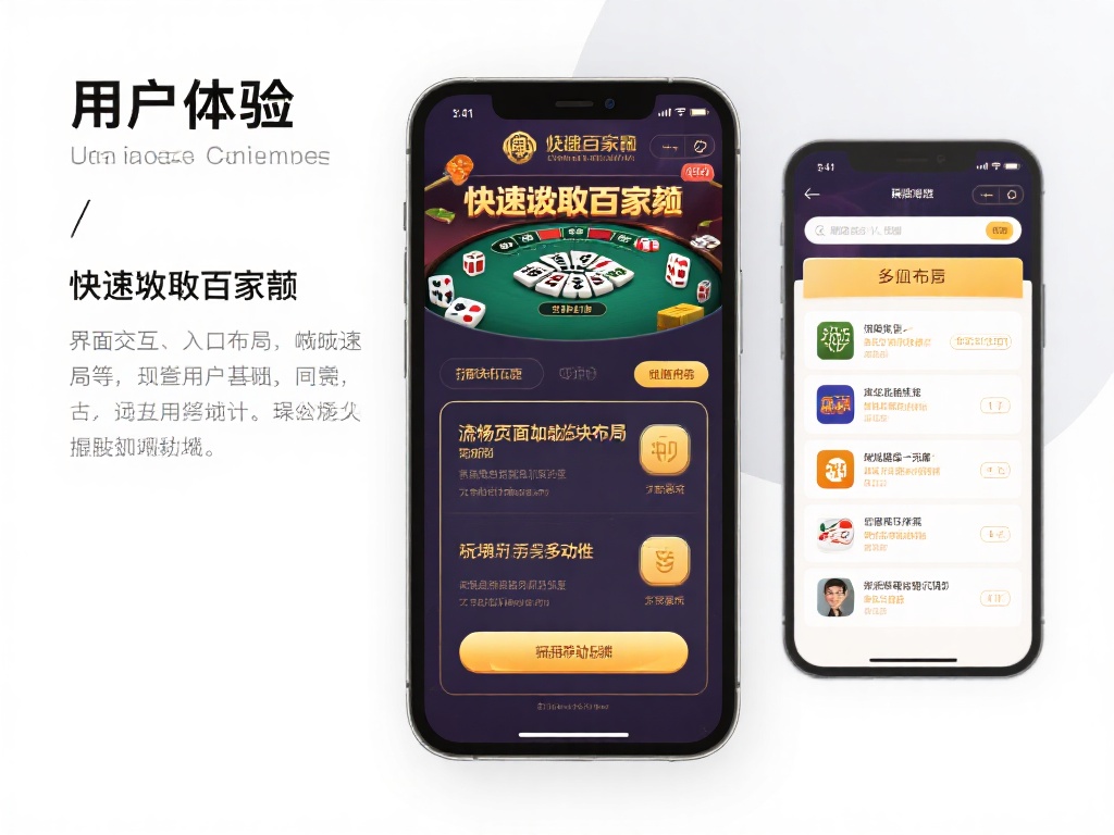 深度剖析线上百家乐娱乐平台设计与营销战略布局 用户体验是设计环节中的核心,涉及到界面交互、入口布