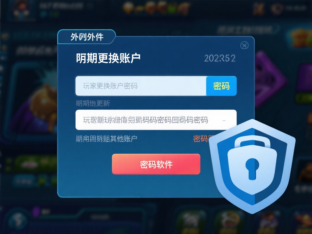 定期更换账户密码
密码安全是防范外挂软件的重要环