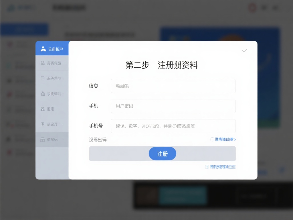详解百家乐开户流程:注册步骤及安全协议完整指南 第二步:填写注册资料
打开网站首页后,点击“注册