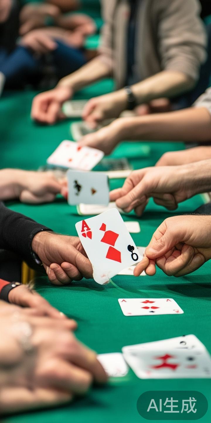 在规则方面，每局两手牌，牌值的计算遵循特定规则：A