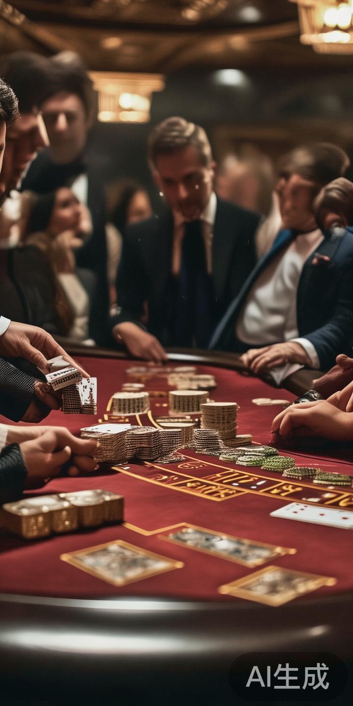 百家乐是一款经典的纸牌比点游戏，主要的玩法是投注“